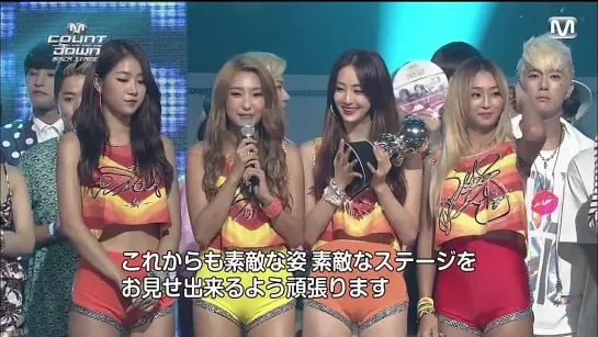 140815 SISTAR @ M!Countdown Backstage(140731)