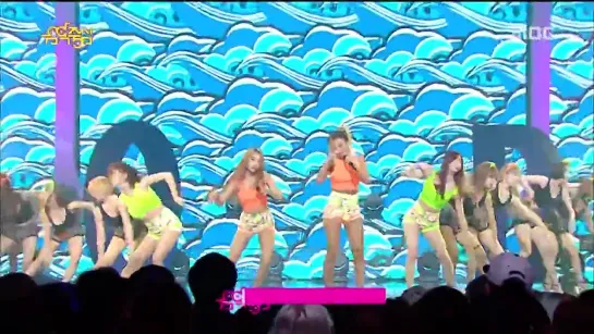 140809 Sistar - Touch My Body @ Music Core