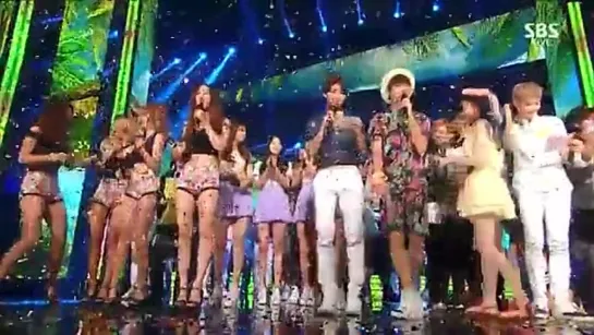 140803 Today's Winner @ Inkigayo