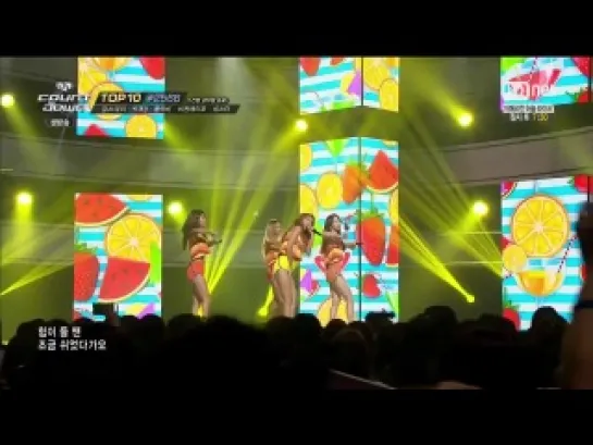 140731 Sistar - Touch My Body @ M!Countdown