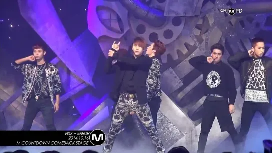 141016 VIXX - ERROR  @ M! Countdown