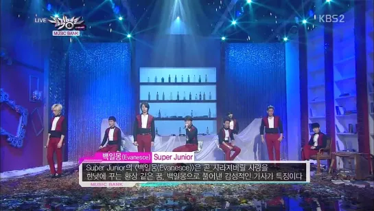 141024 Super Junior -  This is Love & Evanesce @ Music Bank