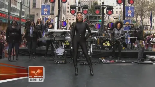 Beyonce - Single Ladies ft Heather Morris (Live Rockefeller Plaza) HD