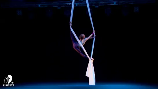 Визинова. Aerial Silks. Полина Ермак. Rihanna