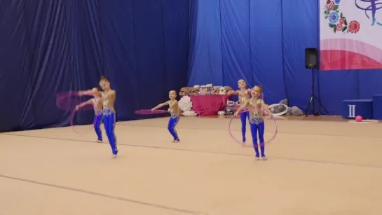 Rhythmic Gymnastics Tournament Belova Irina 2018_TEAM YAROSLAVL 2009-2010 HOOP