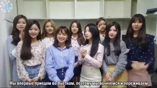 [RUS SUB] 170426 GUGUDAN Greeting For Vietnam Fans