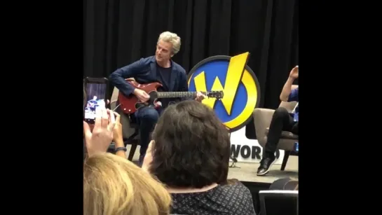 Peter Capaldi panel was awesome