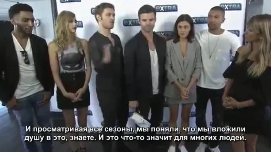 The Originals SDCC cast interview with Extra(rus sub)