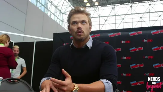 Kellan Lutz Talks Twilights 10th Anniversary at NYCC!