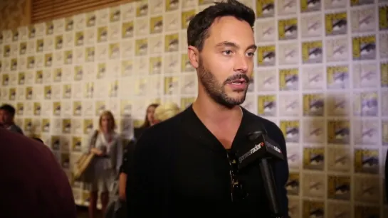 San Diego Comic Con 2015 Jack Huston tries not to laugh at the undead in Pride and Prejudice