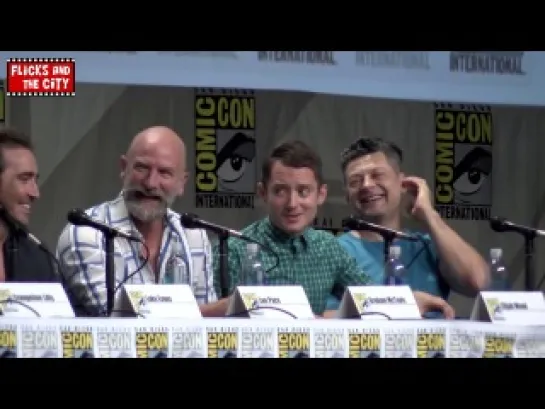 The Hobbit 3 Battle Of The Five Armies SDCC Official Comic Con Panel 2014