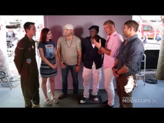 The Expendables 3 Exclusive Interview- Comic-Con San Diego (2014)