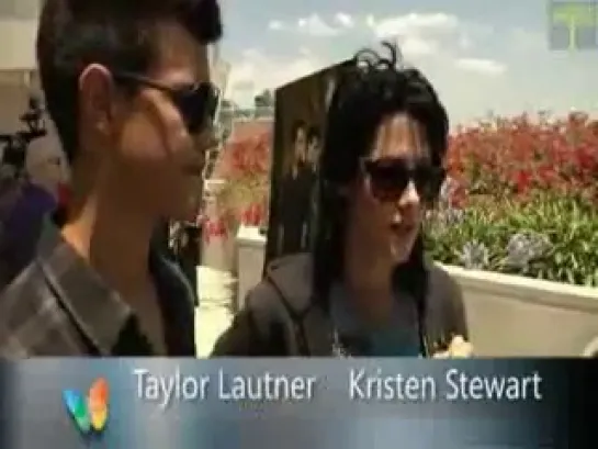 Kristen Stewart e Taylor Lautner Comic Con 2009