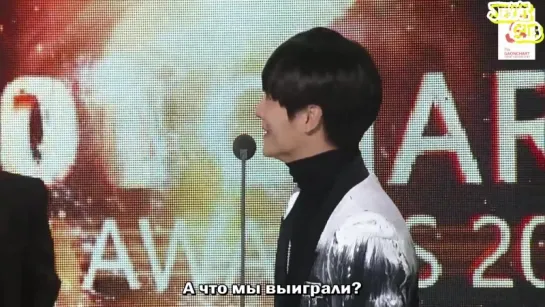 180214@ 7th Gaon Chart Awards - Winning Speech (Song of the Year for September) [rus.sub]