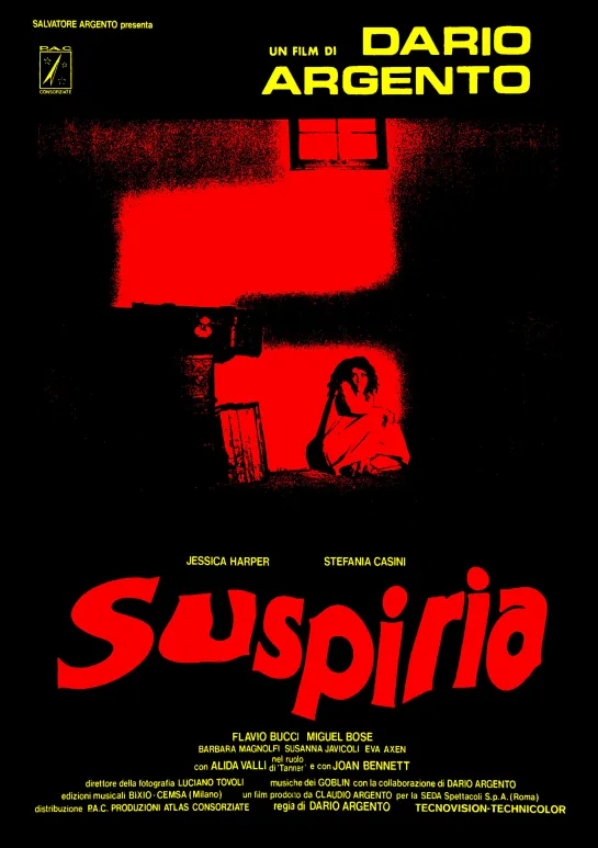 Suspiria 1977 -1080p- Jessica Harper, Stefania Casini, Flavio Bucci