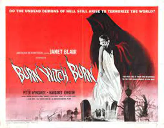 Burn, Witch, Burn! (1962)(Night of the Eagle) -1080p- Peter Wyngarde, Janet Blair, Margaret Johnston