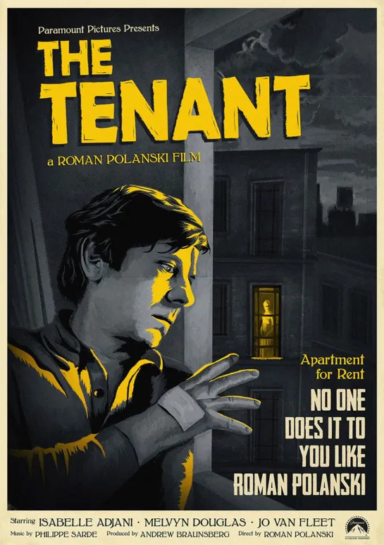 The Tenant (1976) -720p - Roman Polanski, Isabelle Adjani, Melvyn Douglas, Shelley Winters, Jo Van Fleet