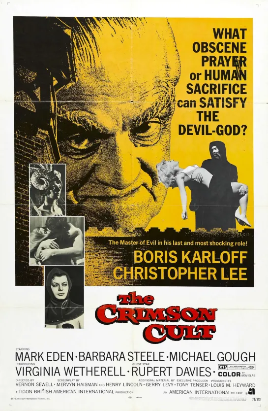 Curse of the Crimson Altar (1968)(The Crimson cult) -1080p- Boris Karloff, Christopher Lee, Mark Eden, Barbara Steele