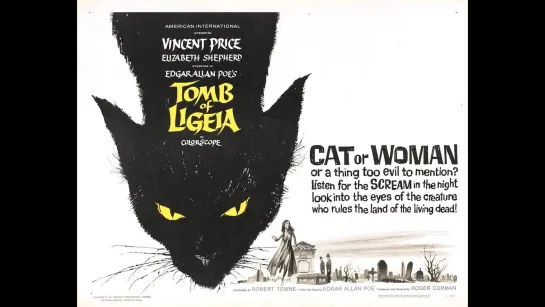 The Tomb of Ligeia (1964) -1080p- Vincent Price, Elizabeth Shepherd, John Westbrook