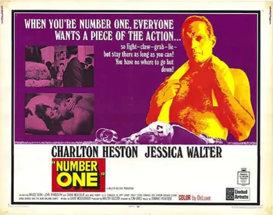 Number One (1969) -1080p- Charlton Heston, Jessica Walter, Bruce Dern