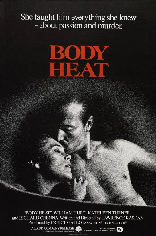 Body Heat (1981) -1080p- William Hurt, Kathleen Turner, Richard Crenna