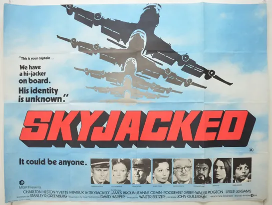 Skyjacked (1972) -720p- Charlton Heston, James Brolin, Yvette Mimieux, Jeanne Crain, Walter Pidgeon