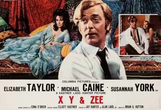 X, Y and Zee (1972) -1080p- Elizabeth Taylor, Michael Caine, Susannah York