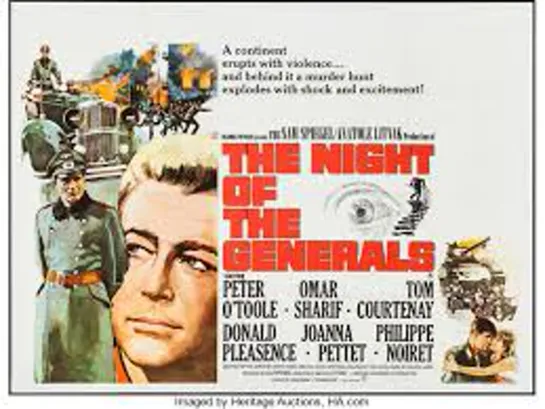 The Night of the Generals (1967) -1080p- Peter O'Toole, Omar Sharif, Tom Courtenay