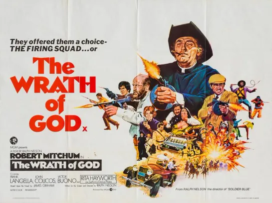 The Wrath of God (1972) Robert Mitchum, Frank Langella, Rita Hayworth