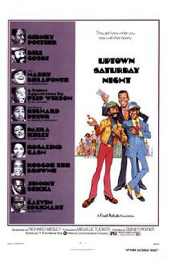 Uptown Saturday Night (1974) -720p- Sidney Poitier, Bill Cosby, Harry Belafonte