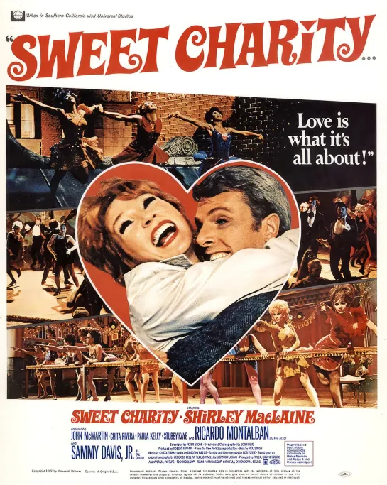 Sweet Charity (1969) -1080p- Shirley MacLaine, John McMartin, Ricardo Montalban, Sammy Davis Jr.