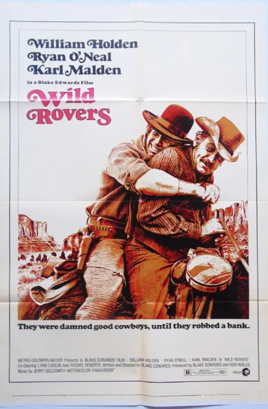 Wild Rovers (1977) -720p- William Holden, Ryan O'Neal, Karl Malden, Lynn Carlin