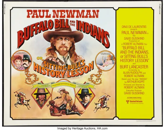 Buffalo Bill And The Indians (1976) -1080p- Paul Newman, Kevin, McCarthy, Burt Lancaster, Harvey Keitel, Geraldine Chaplin