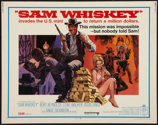 Sam Whiskey (1969) -720p- Burt Reynolds, Angie Dickinson, Clint Walker