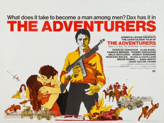 The Adventurers (1970) -1080p- Charles Aznavour, Alan Badel, Candice Bergen, Ernest Borgnine, Rossano Brazzi,Olivia de Havilland