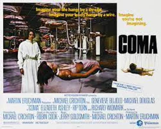 Coma (1978) -1080p- Geneviève Bujold, Michael Douglas, Elizabeth Ashley, Richard Widmark