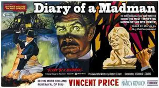 Diary of a Mad Man (1963) -1080p- Vincent Price, Nancy Kovack, Chris Warfield