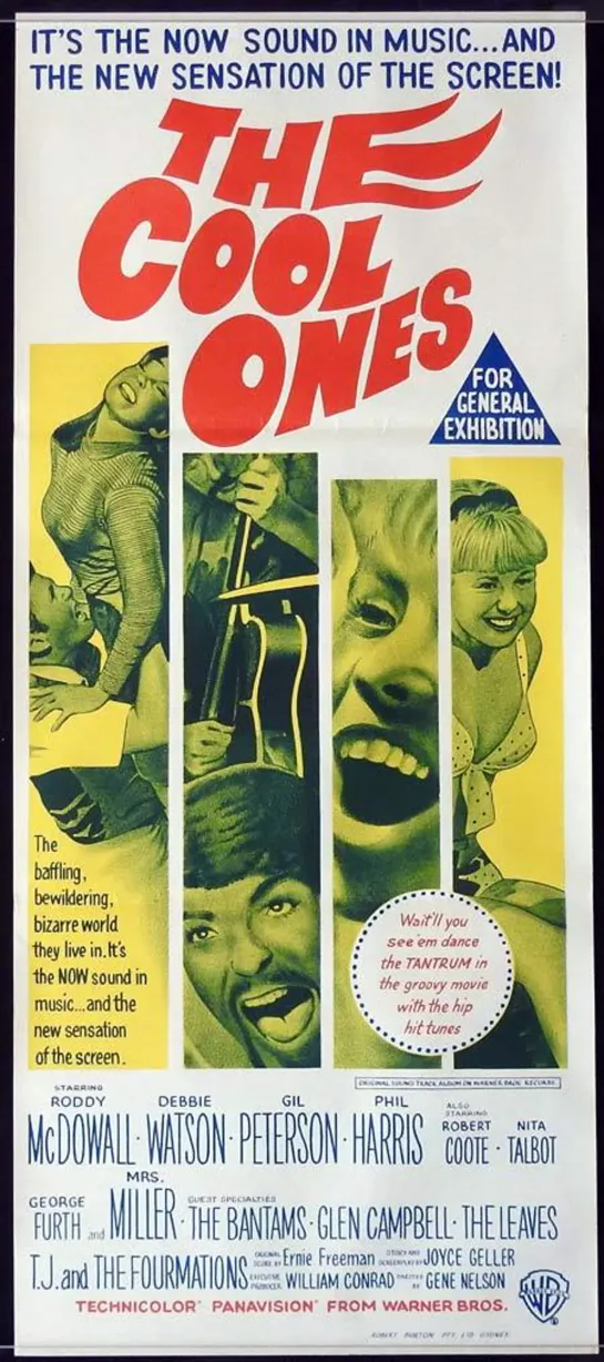 The Cool Ones (1967) -720p- Roddy McDowall, Debbie Watson, Gil Peterson