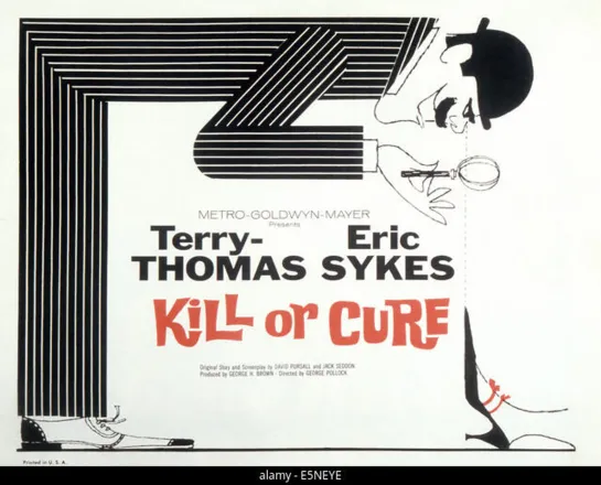 Kill or Cure (1962) -1080p- Terry-Thomas, Eric Sykes, Dennis Price