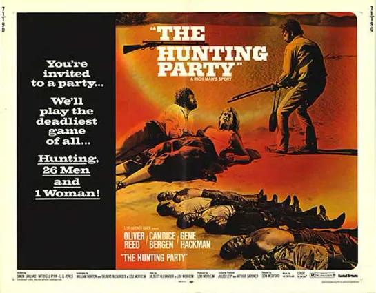 The Hunting Party (1971) -1080p- Oliver Reed, Gene Hackman, Candice Bergen