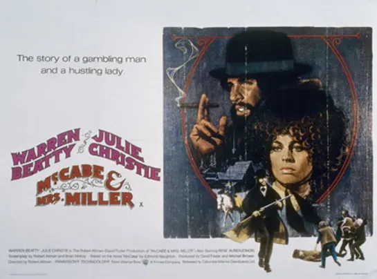 McCabe & Mrs. Miller (1971) -720p- Warren Beatty, Julie Christie, Rene Auberjonois