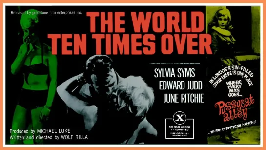 The World Ten Times Over (1963) -1080p- Sylvia Syms, June Ritchie, Edward Judd, (Donald Sutherland)