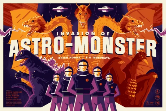 Invasion of Astro-Monster (1965) -1080p- Nick Adams, Akira Takarada, Jun Tazaki