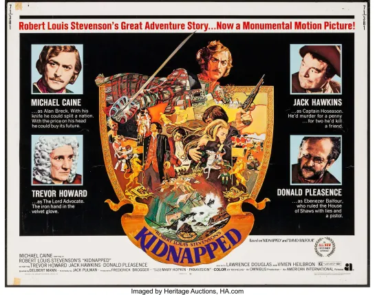 Kidnapped (1971) -1080p- Michael Caine, Trevor Howard, Jack Hawkins, Donald Pleasence