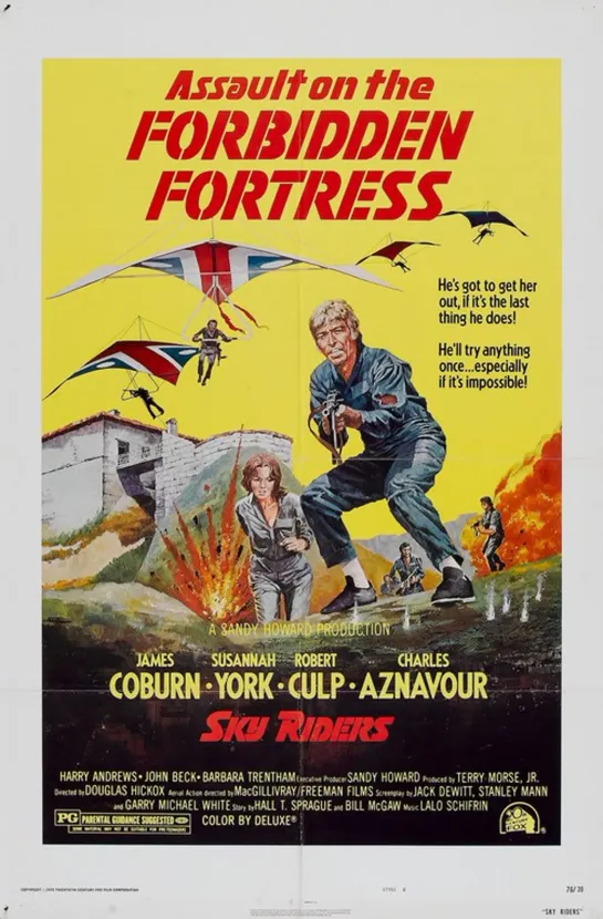 Assault on the Forbidden Fortress (1976)(Sky Riders) -1080p- James Coburn, Susannah York, Robert Culp