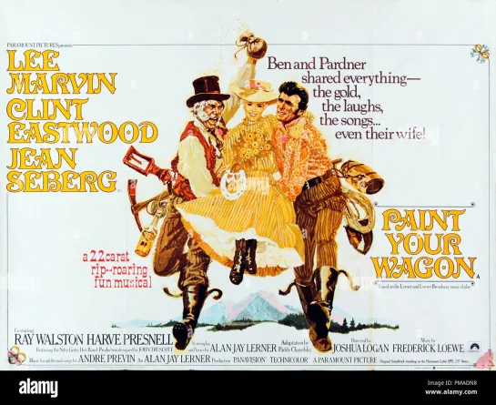 Paint Your Wagon (1969) -1080p- Lee Marvin, Clint Eastwood, Jean Seberg, Harve Presnell