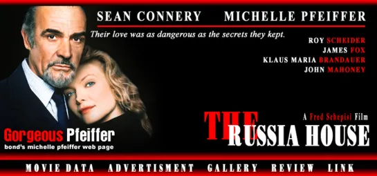 The Russia House (1990) -1080p- Sean Connery, Michelle Pfeiffer, Roy Scheider, James Fox