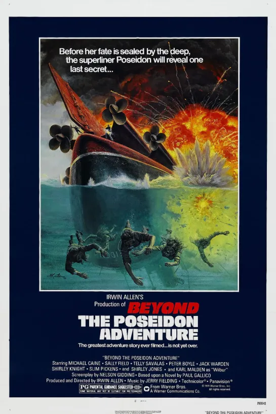 Beyond The Poseidon Adventure (1979) -1080p- Michael Caine, Sally Field, Karl Malden, Telly Savalas, Peter Boyle