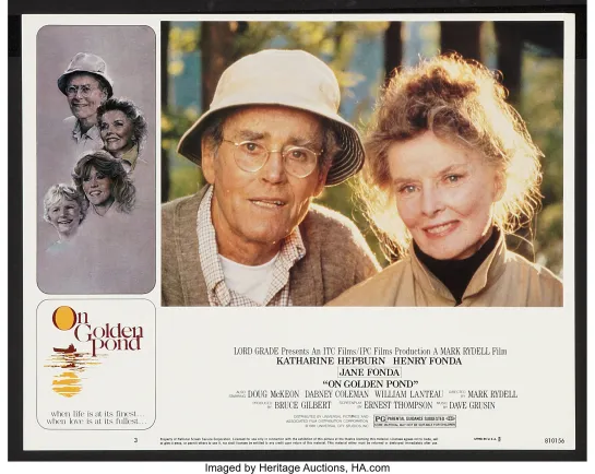 On Golden Pond (1981) -1080p- Katharine Hepburn, Henry Fonda, Jane Fonda