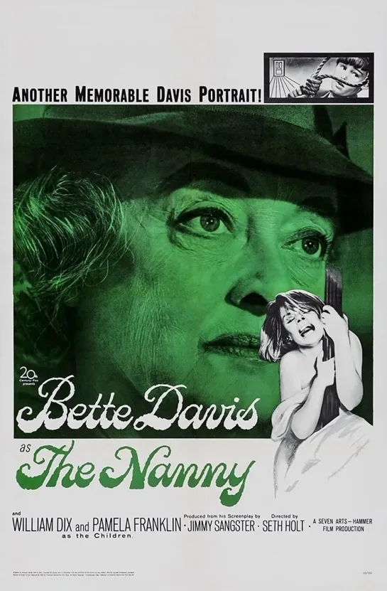 The Nanny (1965) -1080p- Bette Davis, Wendy Craig, and Jill Bennett